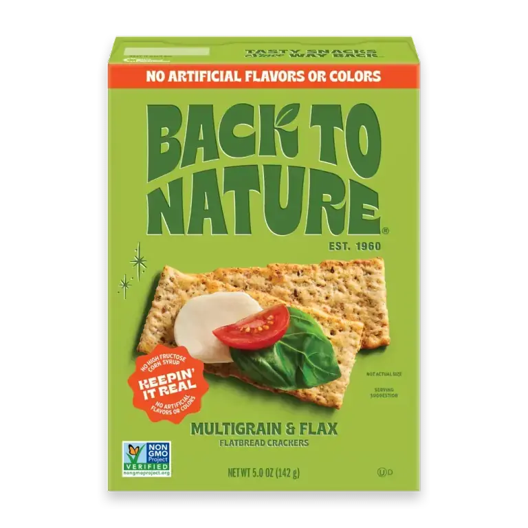 Multigrain & Flax Flatbread Crackers