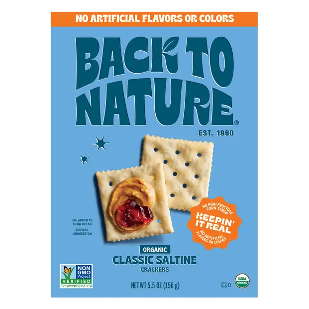 Organic Classic Saltine Crackers