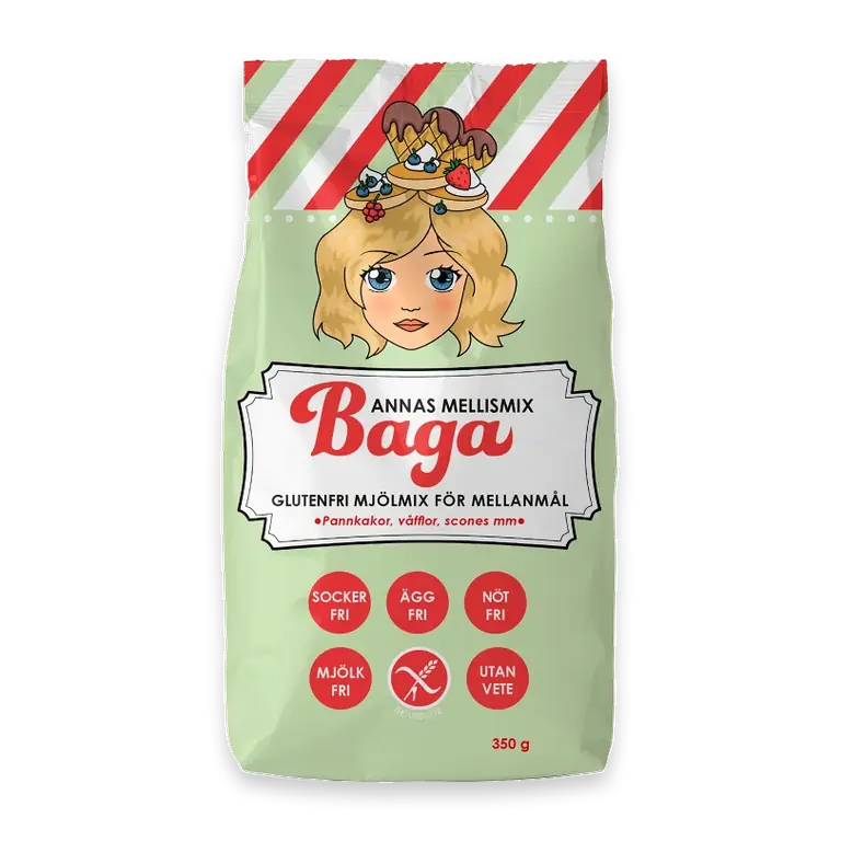 Annas Glutenfria Mellismix 350g