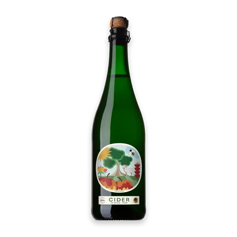 Äppelcider Alkoholfri 0.5% 75cl