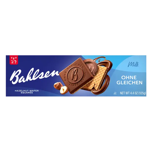 Ohne Gleichen Hazelnut Praline Milk Chocolate Wafer Cookies