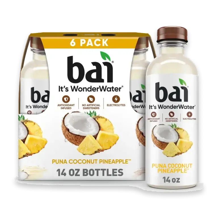 Puna Coconut Pineapple Water Beverage Bottles