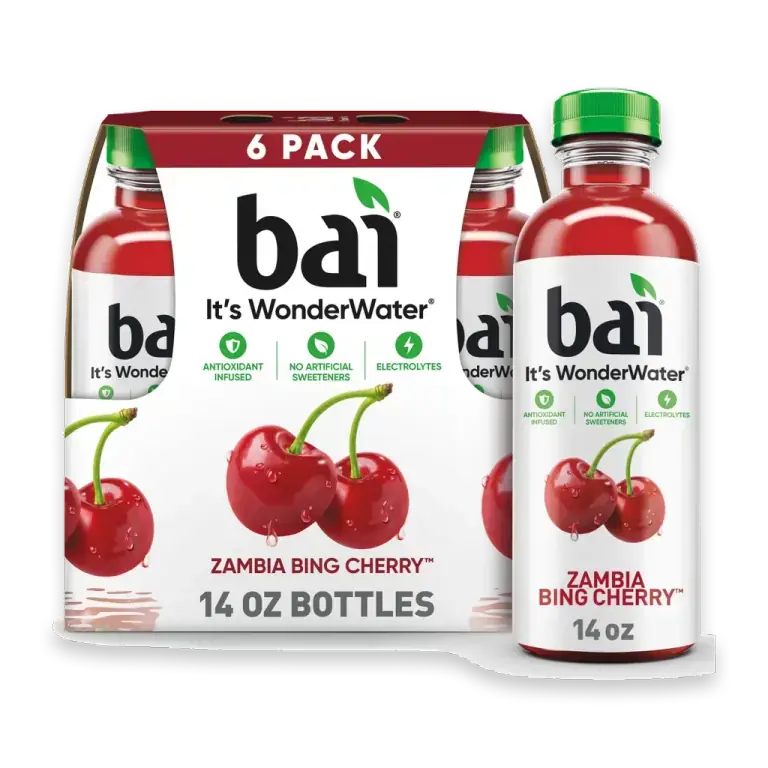 Zambia Bing Cherry Water Beverage Bottles