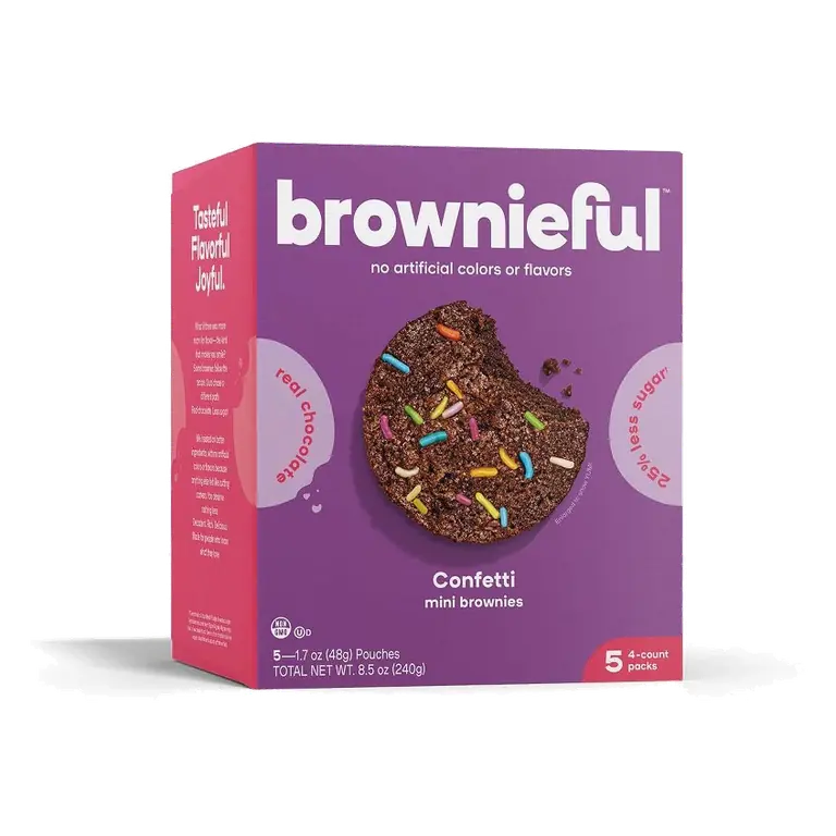 Brownieful Confetti Brownie Bites, 8.5oz/20ct