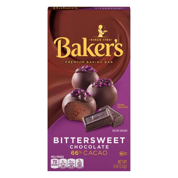 Bittersweet Chocolate Baking Bar 66% Cacao