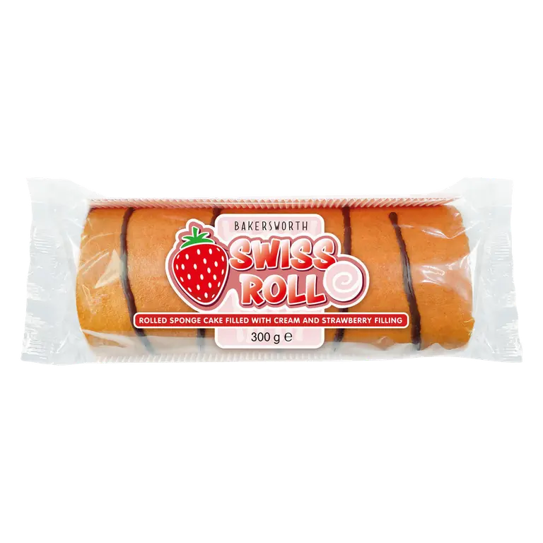 Bakersworth Swiss Roll 300g