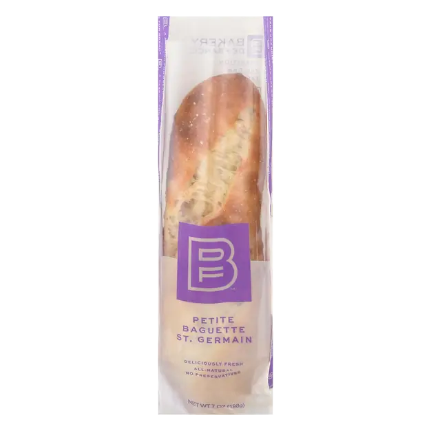 St. Germain Petite Unsliced Baguette Bread