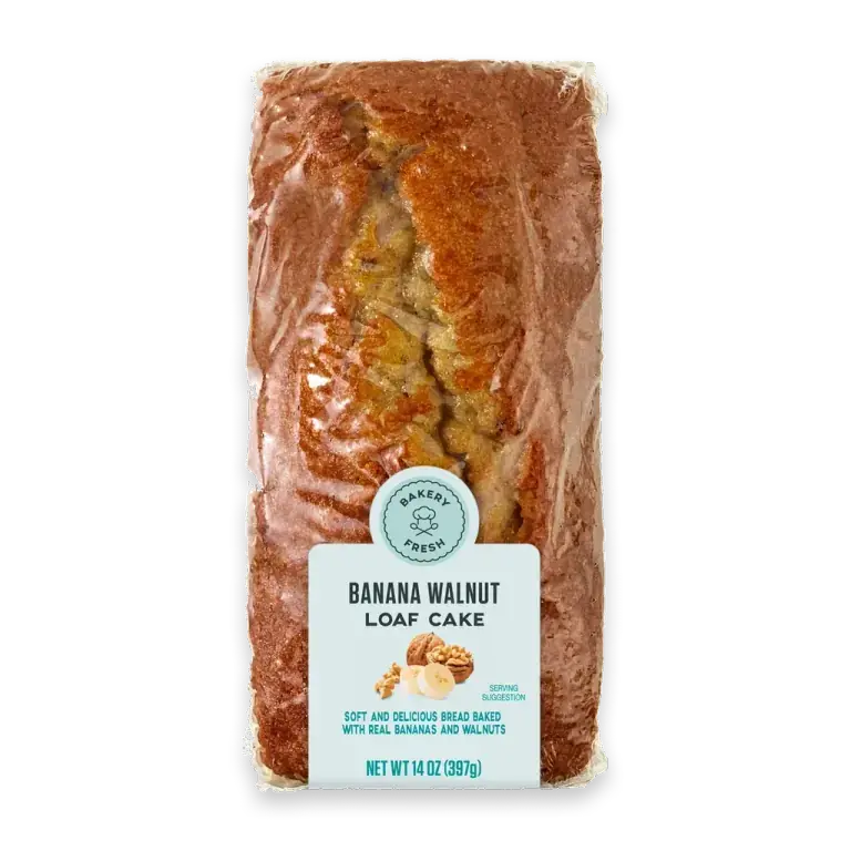 Banana Walnut Loaf Cake