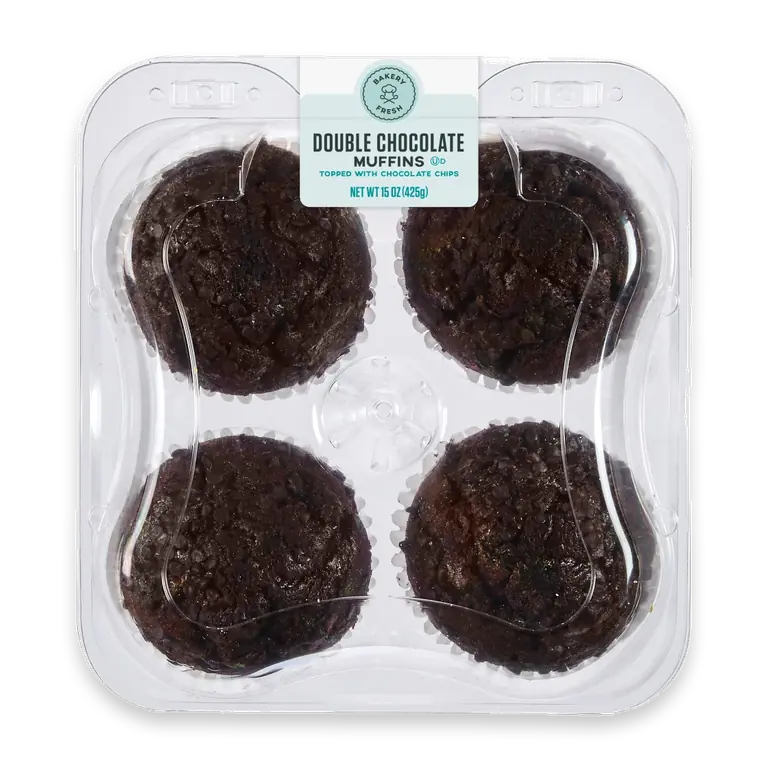 Double Chocolate Chip Muffins