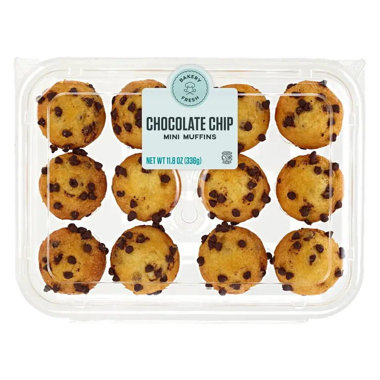 Chocolate Chip Mini Muffins