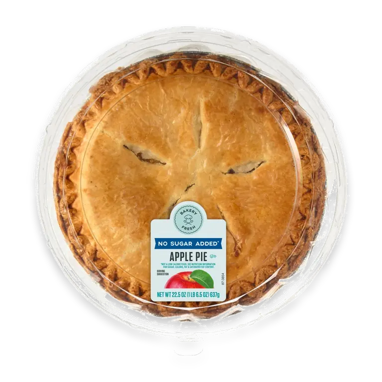 No Sugar Added Apple Pie - 8 inch