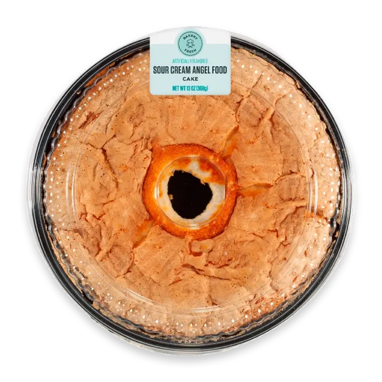 Sour Cream Angel Food Cake