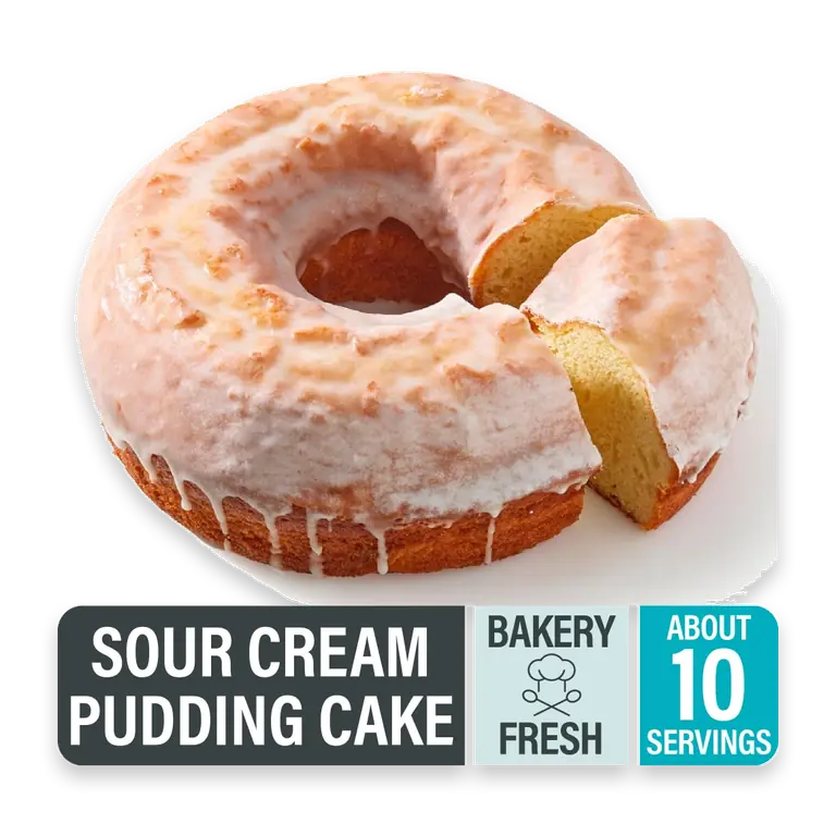 Sour Cream Pudding Cake