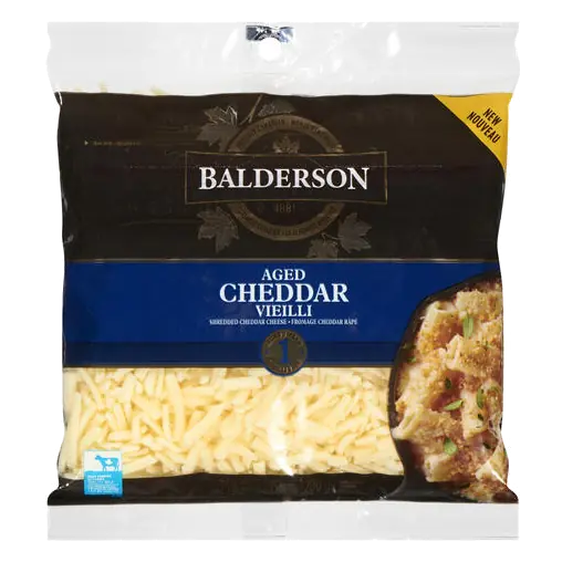 Shredded Cheese Aged Cheddar 200 g