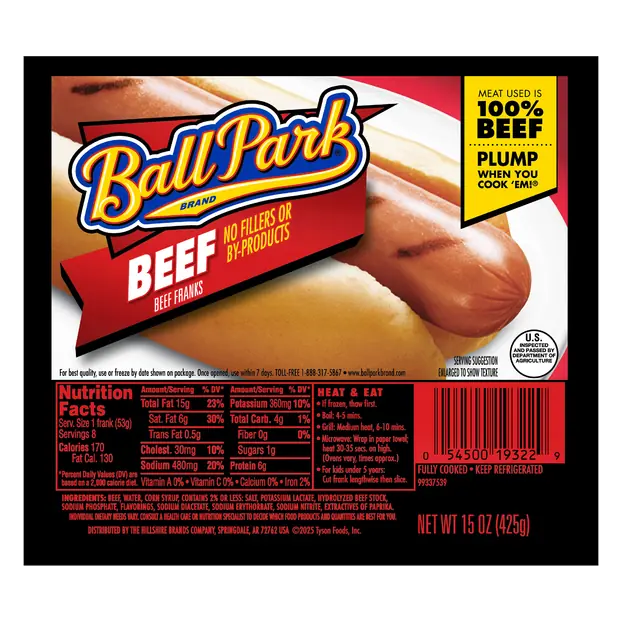 Beef Franks - 8 ct