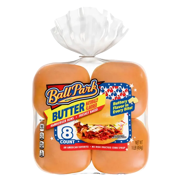 Butter Burger Buns - 8 ct