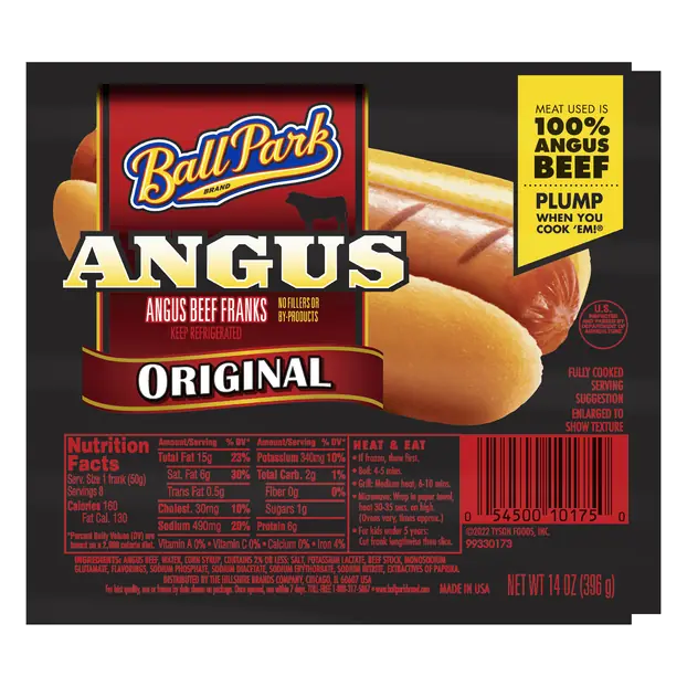 Original Angus Beef Franks - 8 ct
