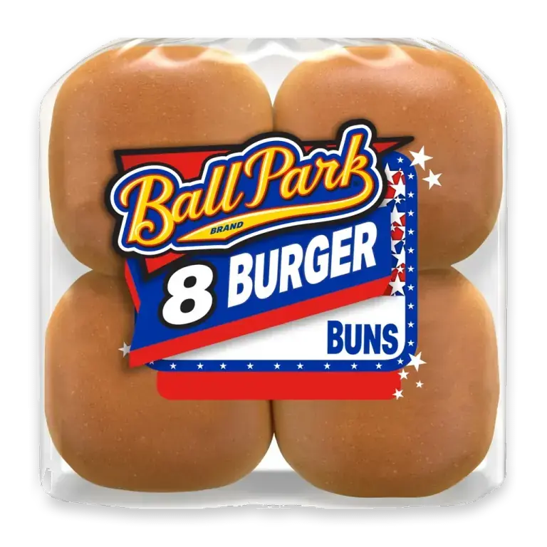 White Burger Buns