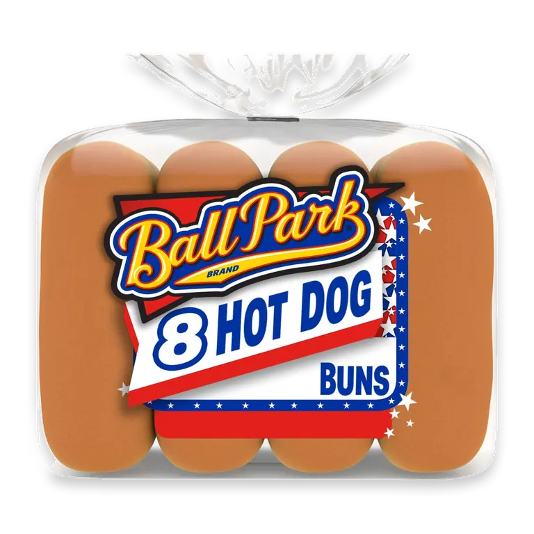 White Hot Dog Buns
