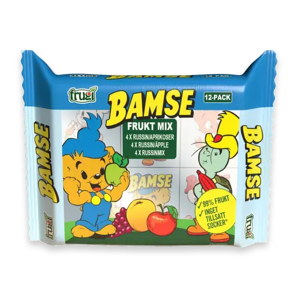 Fruktmix Bamse 12-pack