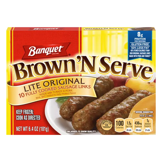 Lite Original Breakfast Sausage Links 10 ct Frozen