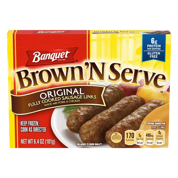 Original Breakfast Sausage Links - 10 ct Frozen