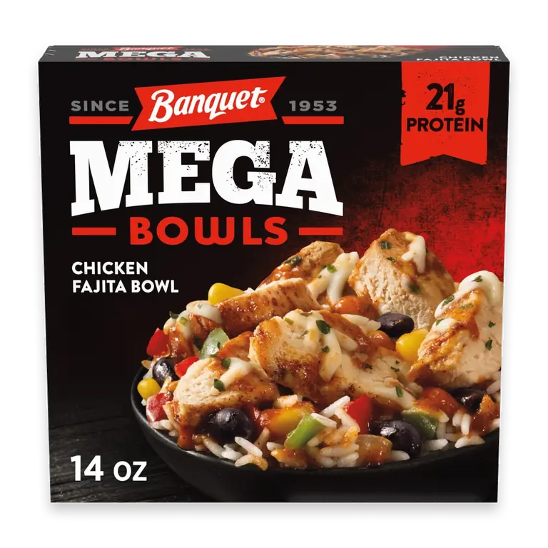 MEGA Bowls Chicken Fajita, Frozen Meal