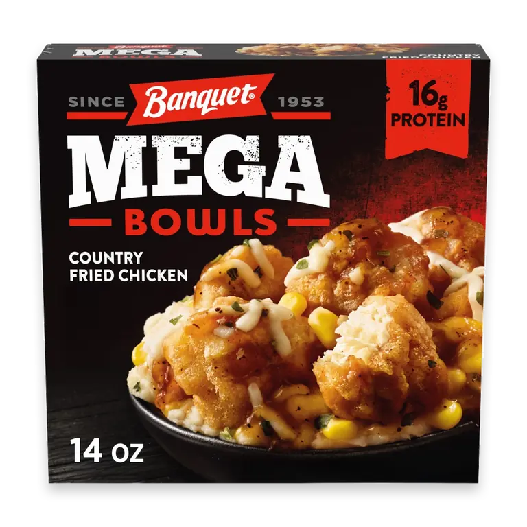 MEGA Bowls Country Fried Chicken, Frozen Meal