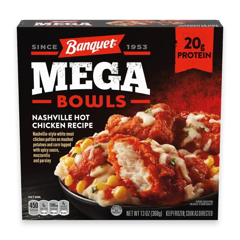 MEGA Bowls Nashville Hot Fried Chicken, Frozen Meal