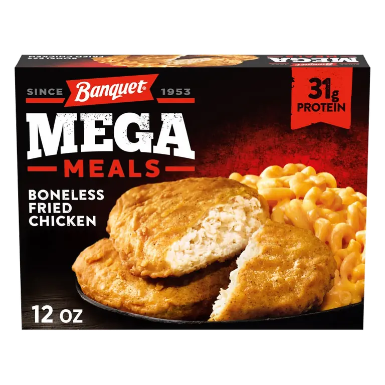 Mega Meals Boneless Fried Chicken, Frozen Meal