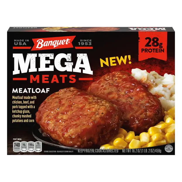 MEGA Meats Meatloaf Frozen Meal