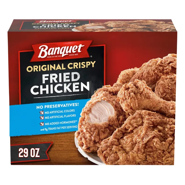 Original Crispy Fried Chicken Assorted Pieces, Frozen Chicken