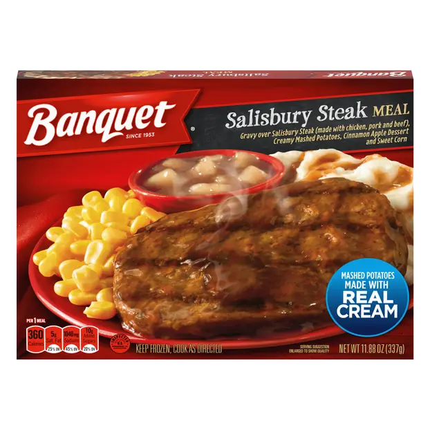 Salisbury Steak Meal Frozen Meal