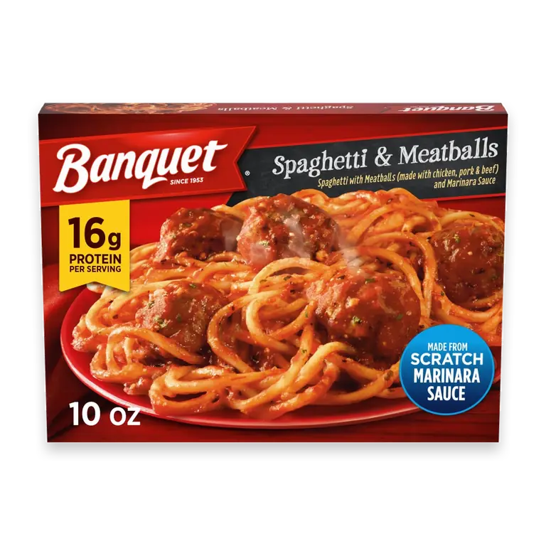 Spaghetti and Meatballs, Frozen Meal