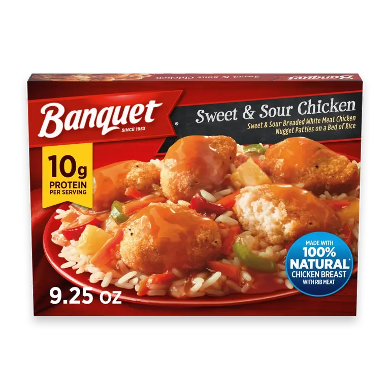 Sweet & Sour Chicken, Frozen Meal