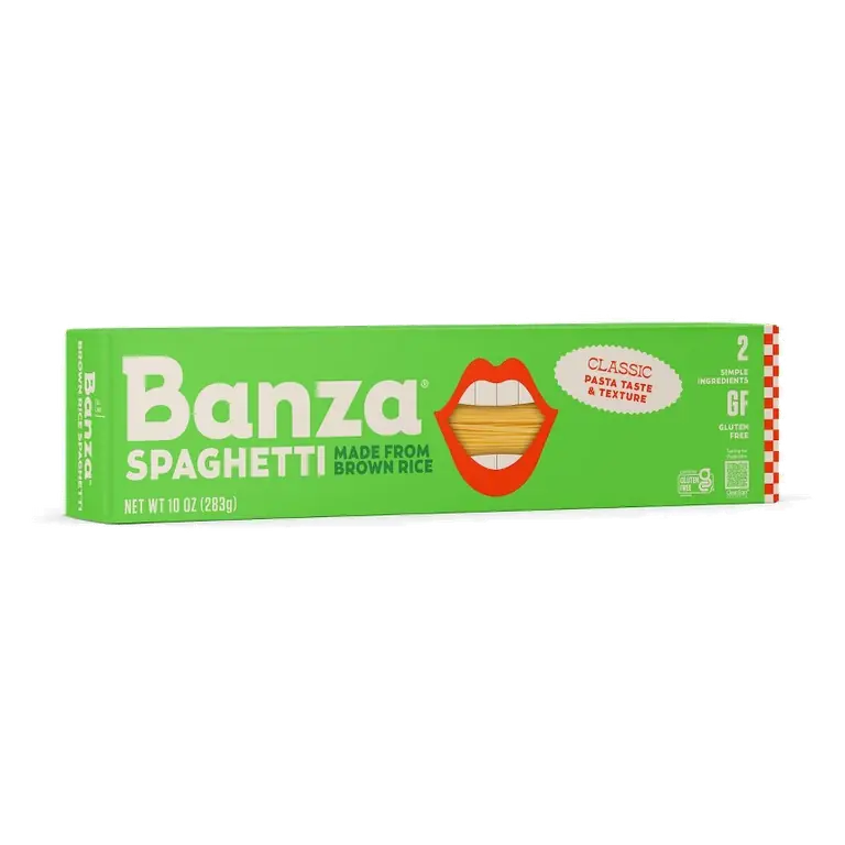 Banza Gluten Free Brown Rice Spaghetti Pasta, 10oz