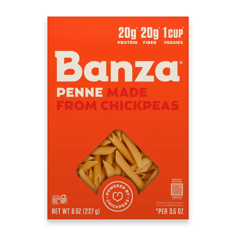 Chickpea Penne Pasta
