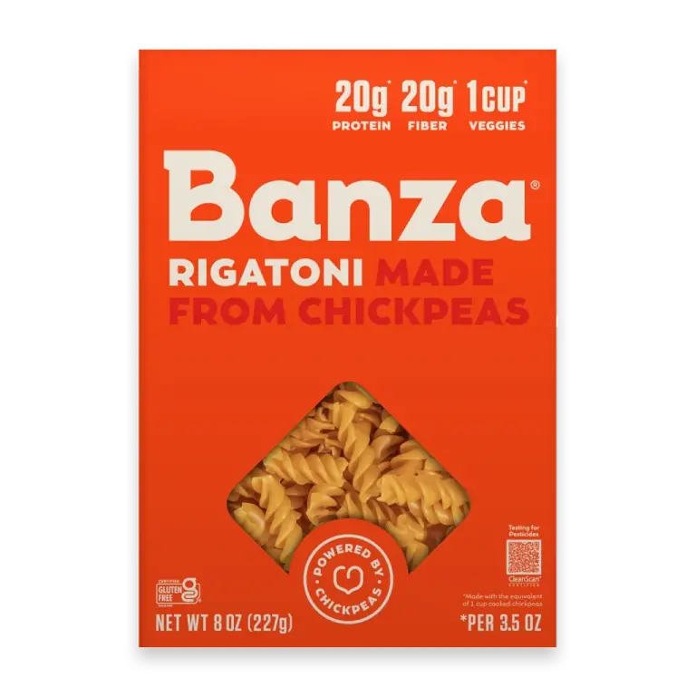 Chickpea Rigatoni Pasta