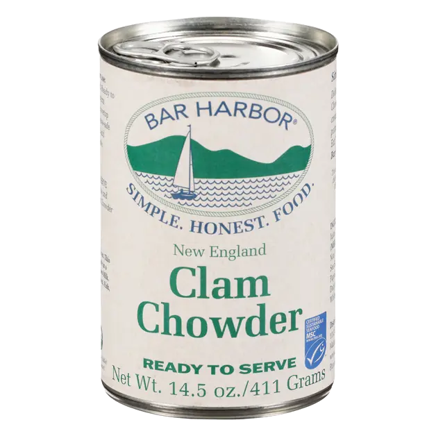 New England Style Clam Chowder Soup