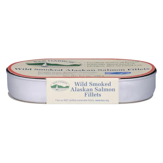 Wild Smoked Alaskan Salmon Fillets