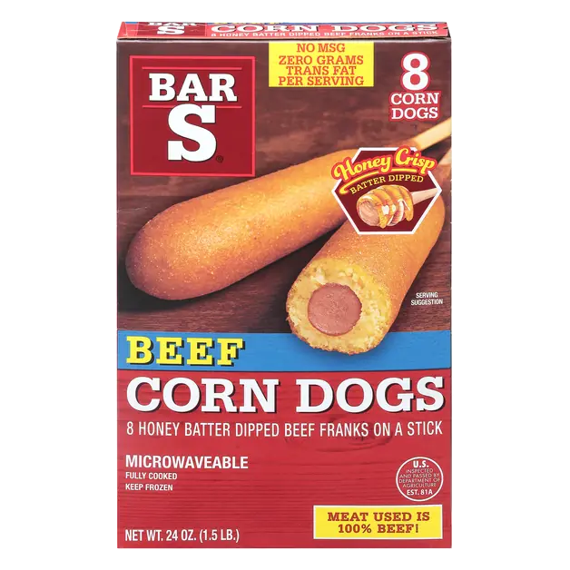 Beef Corn Dogs - 8 ct Frozen