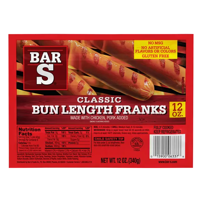 Bun Length Franks, Classic