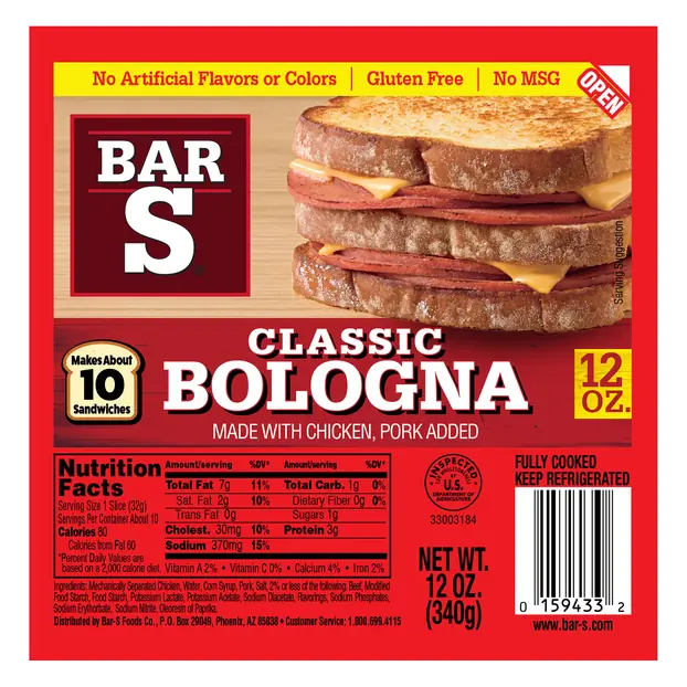 Classic Bologna Sliced