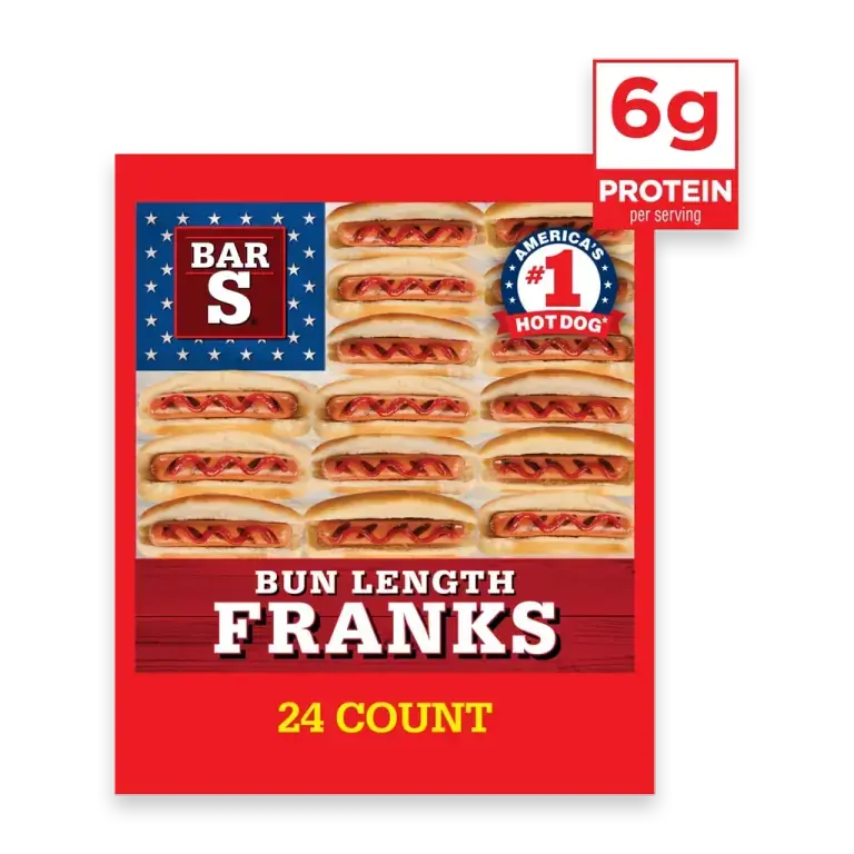 Classic Bun‑Length Franks, 24-Count, 3 lb Family Pack