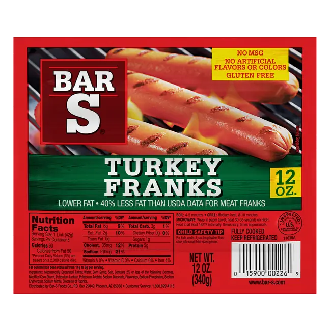 Turkey Franks - 8 ct