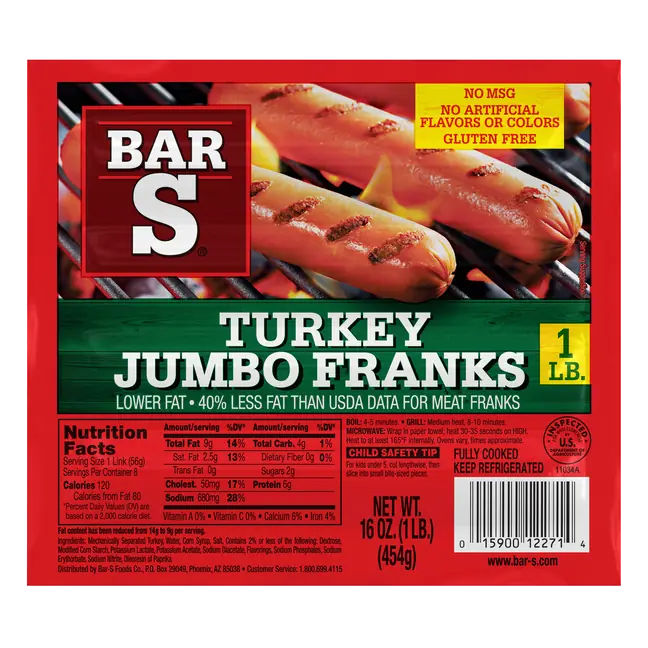 Turkey Jumbo Franks