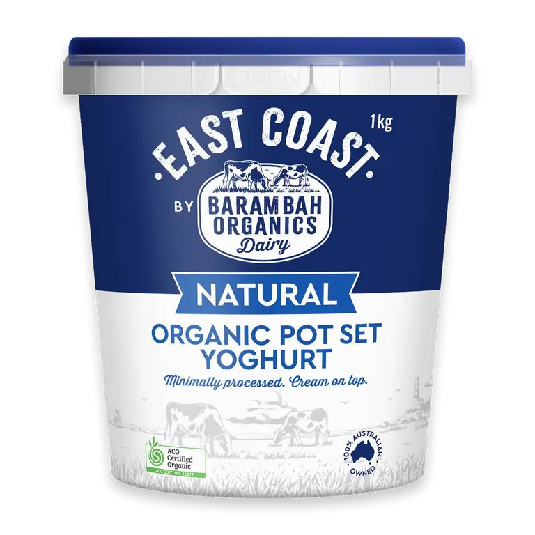 Organic Pot Set Yoghurt Natural