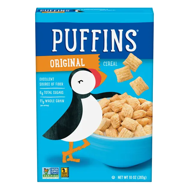 Puffins Original Whole Grain Cereal
