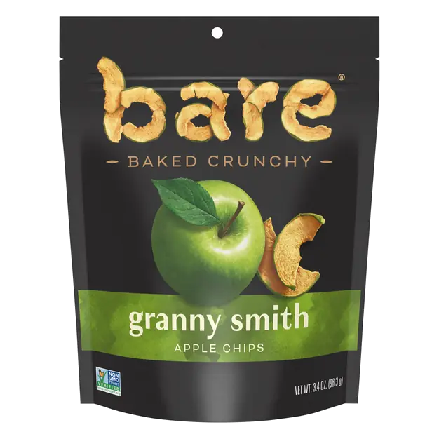 Bare Baked Crunchy Dried Fruit Granny Smith Apple Chips