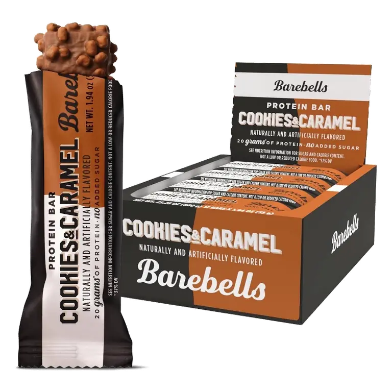 Barebells Cookies & Caramel Nutrition Protein Bars - 20gms Protein - 12pk/23.28oz